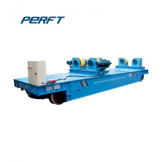 Rail Transfer Flat Bogie Electric Transport Platform Bogie Image1