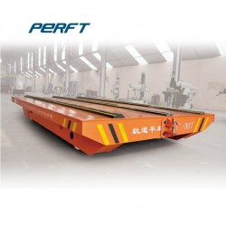 30 Ton Rated Load Electric Supplies Handling Motorized Rail Bogie
