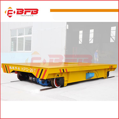 Flat Bed Foundry Plant Transport Bogie for Railway Transfer Image1