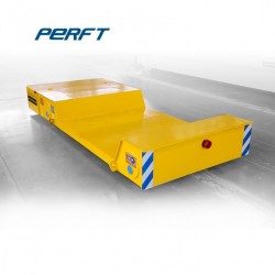 Motorised Rail Guided Heavy Material Handling Transport Bogie