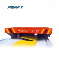 Motorized Transfer Vehicle Electric Transport Bogie for Heavy Duty Cargo