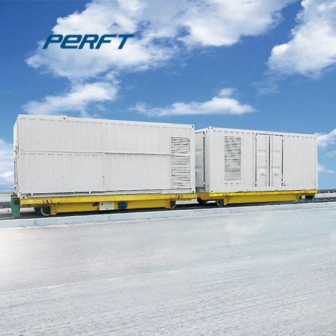 Aluminum Factory Using Transfer Table Motorized Transfer Solution Image1