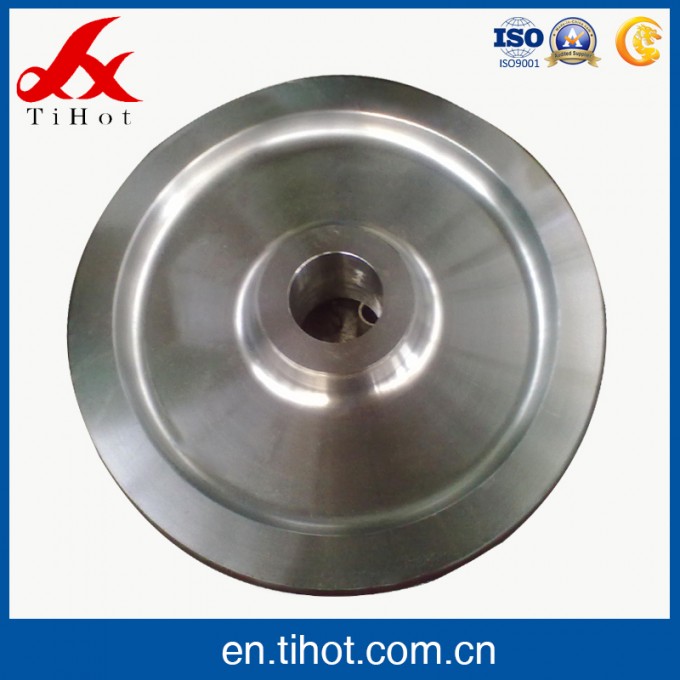 OEM Customized Rolling Steel Wheel for Train Bogie Parts Image1