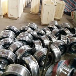 Cast Iron Heavy Load Rail Wheel for Industry and Transfer Cart