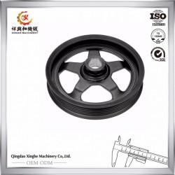 Customized Ductile Iron Casting Pulley Wheel for Auto Parts