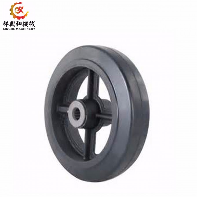 Sand Casting Steel Iron Train Wheel Image1