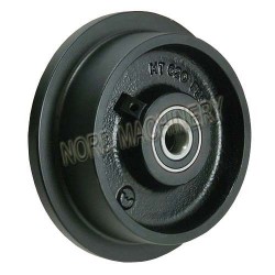 Custom-Made Steel Wheels for Trackless Locomotive