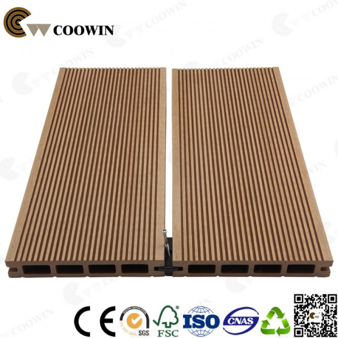 Wood Plastic Composite Decking Timber Flooring (TW-02) Image1