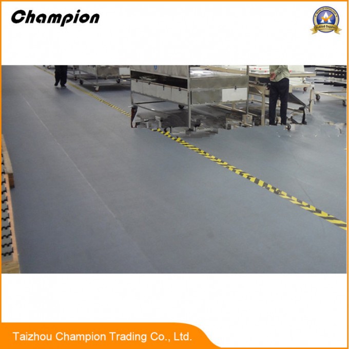 Train Floor Fire Proof PVC Vinyl Carpet Commercial Flooring Steel Plate Grain Flooring; Image1