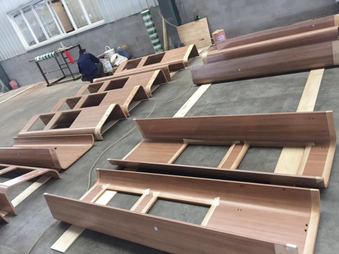 WBP Glue E1 Grade Plywood for Bullet Train Partition Image1