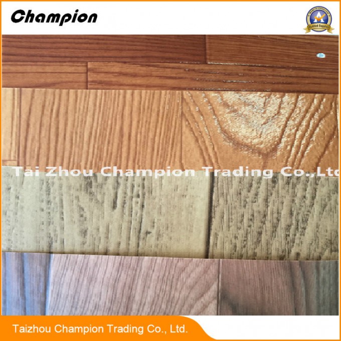 Waterproof Commercial Plastic Flooring Type and PVC Material Wooden Flooring, Used for Hospital, Off Image1