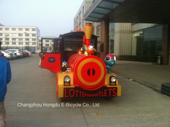62 Seats Tourist Sightseeing Electric Train for Park or Resort Image1
