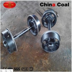China Coal 600mm/762mm/900mm Cast Steel Railway Mining Car Wheels
