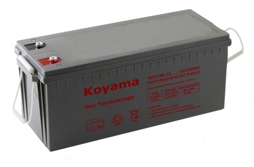 180ah 12V Gel Accumulators/ Battery for Railways Image1