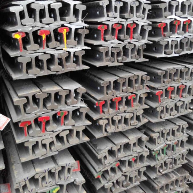 China Supplier High Quality Light Heavy Steel Railroad Rail Track Image1