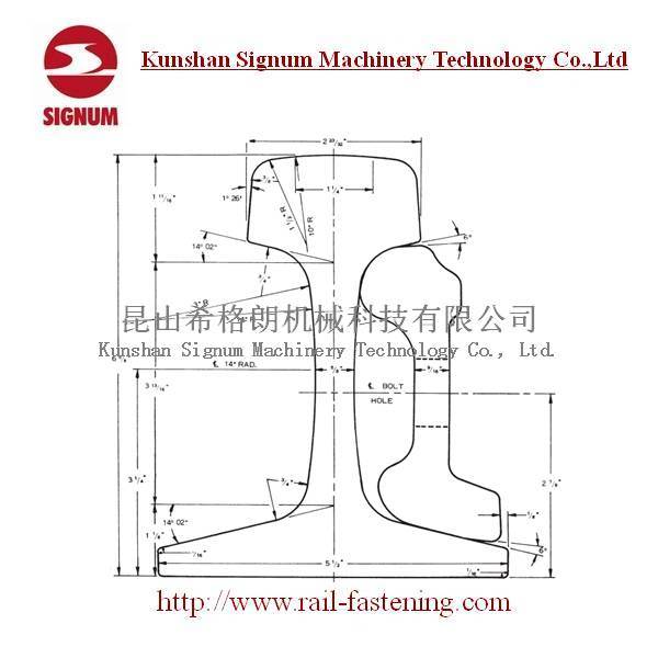 Astma1 Arema Standard 115re Steel Crane Rail Image1