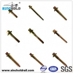 Track Screw Spikes for Railroad