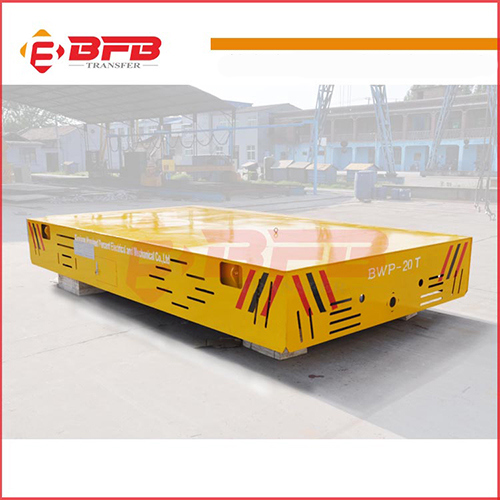 Manufacturer Direct Trackless Railroad Transfer Vehicle for Production Line Image1
