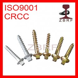 Screw Spike for Railroad Track Accessories
