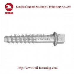 Customzied Railway Screw for Railroad Fastening