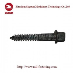 Heat Treated Screw Spike for Railroad Fastening