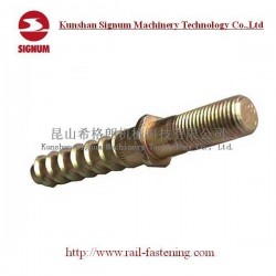 Railway Stud Screw Spike for Railroad Fastening