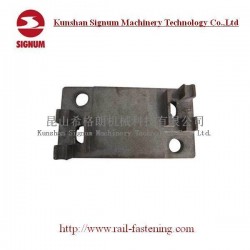 Railway Base Plate for Railroad Fastening