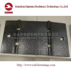 Rail Tie Plate for Railroad Fasteners
