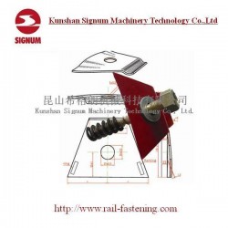 Railroad Parts Supplier Nabla Elastic Rail Clip