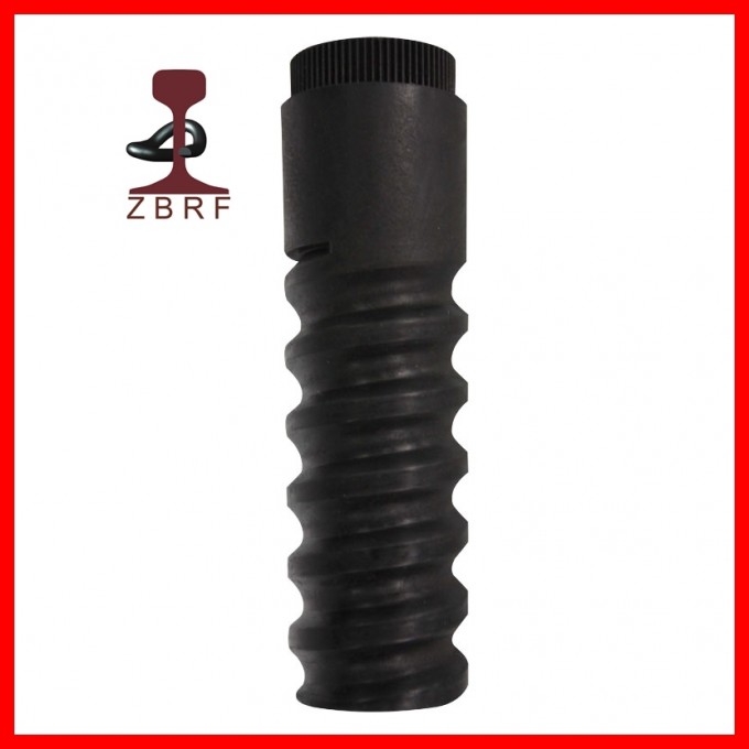 Railroad Plastic Anchor Dowels with Screw Spikes with Plastic Dowels Image1