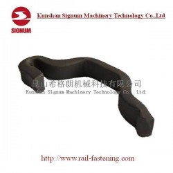 60si2mna Spring Steel Railway Anchor for Railroad Fastening System