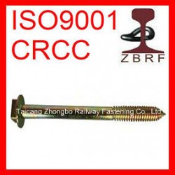 Rail Timber Screw, Carbon Steel Railroad Screw Spike