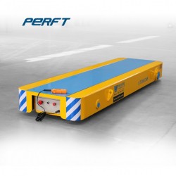 Low Voltage Guided Rail Handling Trailer Low Bed Transfer Trolley