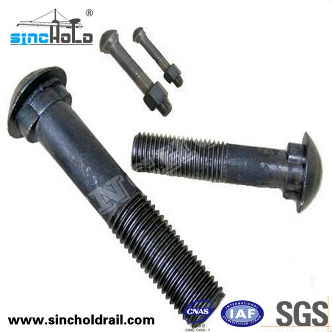 Cold Forging Fishplate Bolts for Railway Image1