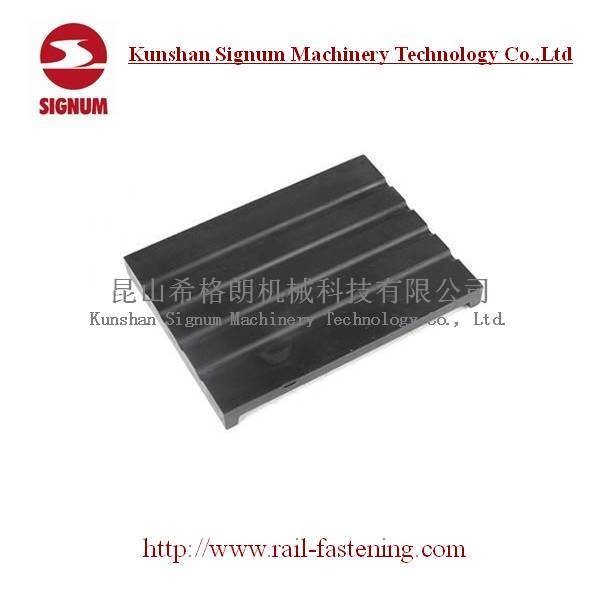 Rail Rubber Pad and Rail Pad for Railway Track Fastening Image1