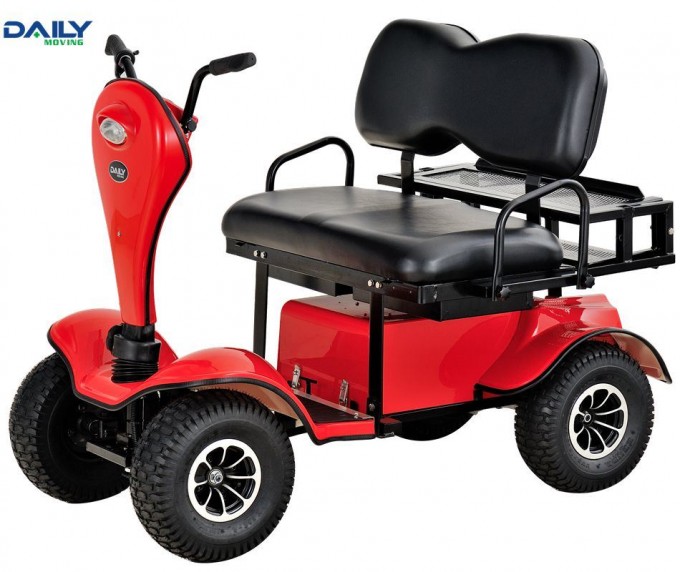 Ce Double Seat Mini Electric Golf Cart with 24V 1500W Motor Dm800 Image1
