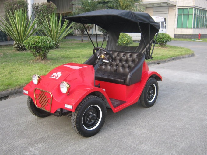 Fashionable Electric Bubble Car 2 Seats Mini Golf Cart Image1