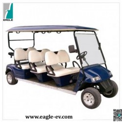 CE Approved Pure Electric 6 Passenger Golf Cart