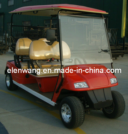 4seats Electric Golf Carts Image1