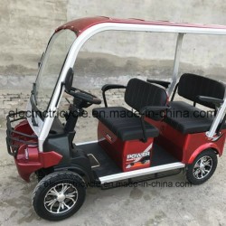China Smart Design Cheap 4 Seats Electric Golf Car Cart with Alloy Roof/Wiper