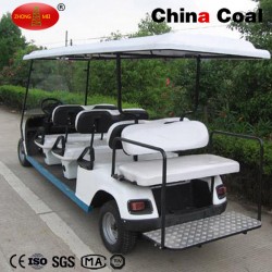 6+2 Seater High Speed Gas Golf Cart