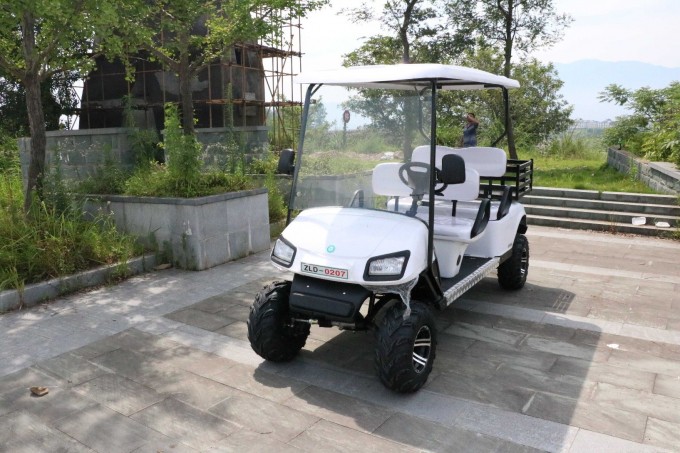 Electric Golf Cart, Ce Approved, 6 Seats Image1