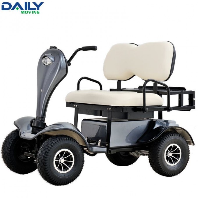 24V 1500W Motor Double Seat Electric Golf Cart / Buggy Image1