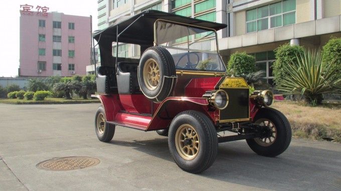 Antique Cheap Sightseeing Car New Energy Electric Cart Image1