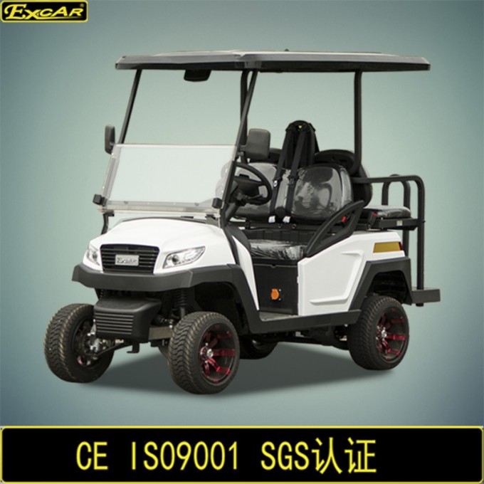 Hot Sale 4 Seats Battery Power Electric Golf Cart Image1