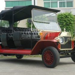 Luxurious Design 4 Wheeler Hotel Passenger Bus Tourist Cart