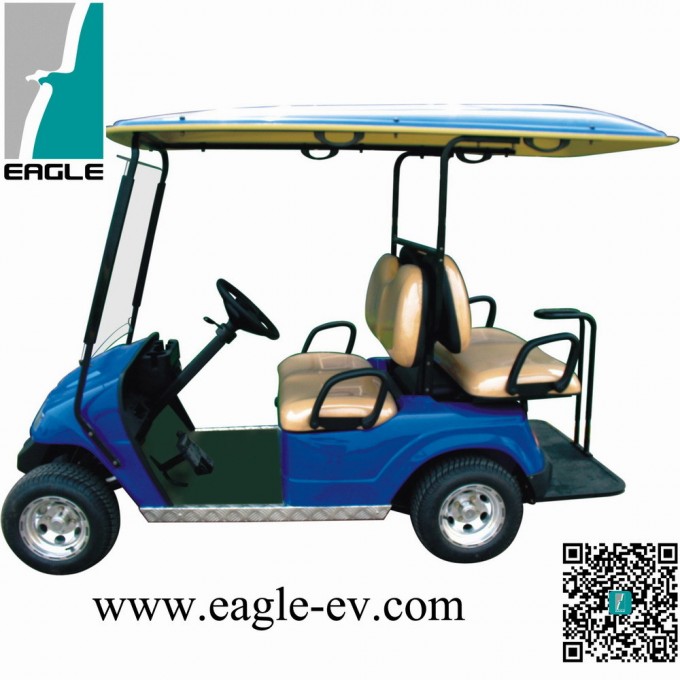 Golf Cart, 4 Seats, Electric, Eg2028ksf, CE Approved, Brand New Image1