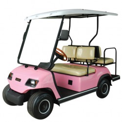 Pink 4 Seaters Electric Golf Cart (Lt-A2+2)