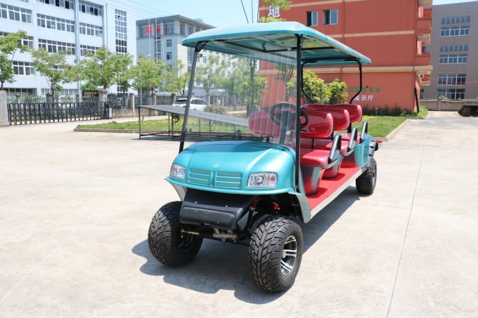 6 Seater Electric Hunting Golf Cart Ce Approved Good Quality Golf Cart Image1