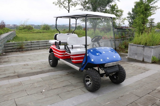 4 Seater Electric Sightseeing Cart Image1